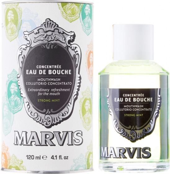 Marvis Concentrate Strong Mint Mouthwash - Ополіскувач-концентрат для ротової порожнини "М'ята"