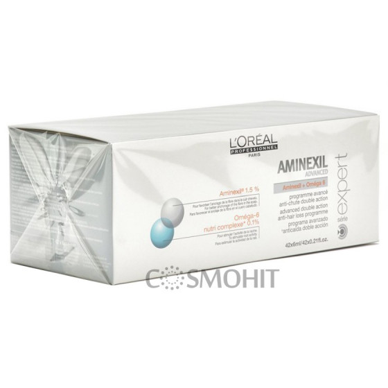 L'Oreal Professionnel Aminexil Advanced - Ампули проти випадання волосся 10*6 мл