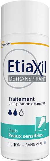 Etiaxil Antiperspirant Treatment Sensitive Skin Lotion - Антиперспірант-лосьйон тривалої дії для чутливої ​​шкіри рук та ніг - 1