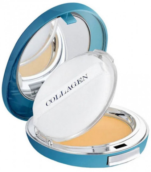 Enough Collagen Hydro Moisture Two Way Cake SPF25 PA++ - Зволожуюча колагенова пудра для обличчя зі змінним блоком