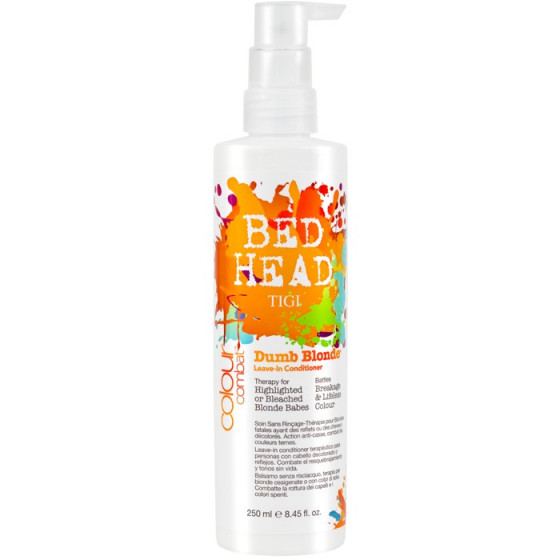 Tigi Bed Head Colour Combat Dumb Blonde Leave-In Conditioner - Відновлюючий і зберігаючий колір волосся незмивний бальзам для блондинок