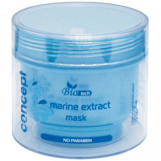 Concept Bio Tech Marine Extract Mask - Зволожуюча маска для волосся з екстрактом морських водоростей