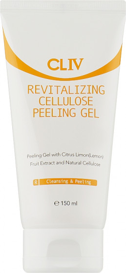 CLIV Revitalizing Cellulose Peeling Gel - Пілінг-гель з екстрактом лимона для очищення шкіри