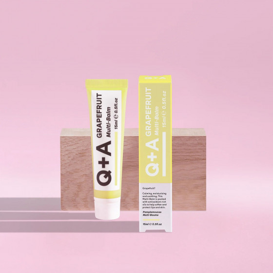 Q+A Grapefruit Multi Balm - Багатофункціональний бальзам з грейпфрутом - 3