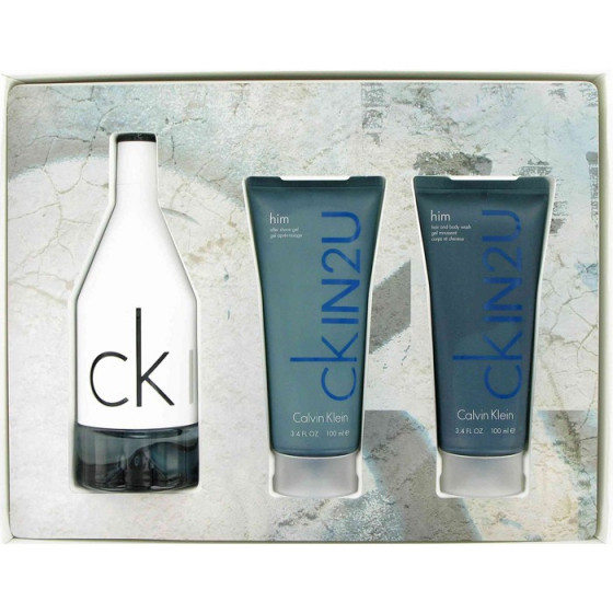 Calvin Klein CK Free For Men - Набір (EDT100 + A / SH100 + S / G100)