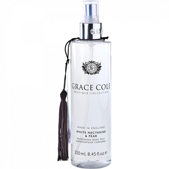 Grace Cole Boutique Body Mist White Nectarine&Pear - Парфумований спрей для тіла "Білий нектарин і груша"