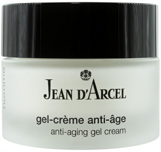 Jean D'Arcel Homme Gel-Cream Anti-Age - Відновлюючий крем-гель для обличчя з антиоксидантами для чоловіків