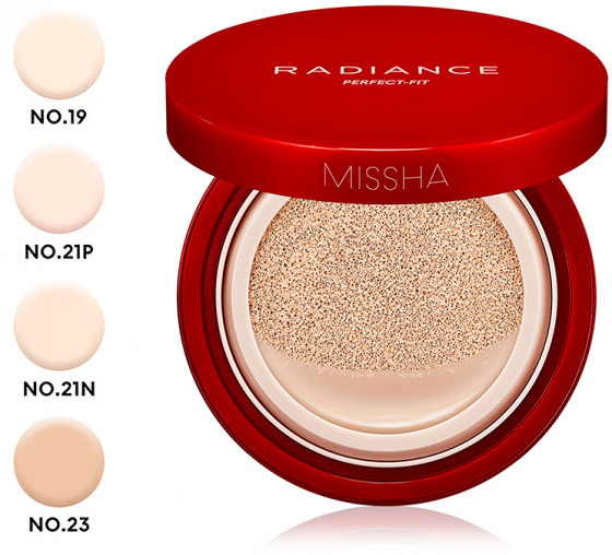 Missha Radiance Perfect-Fit Cushion SPF50 - Тональний кушон для обличчя - 2