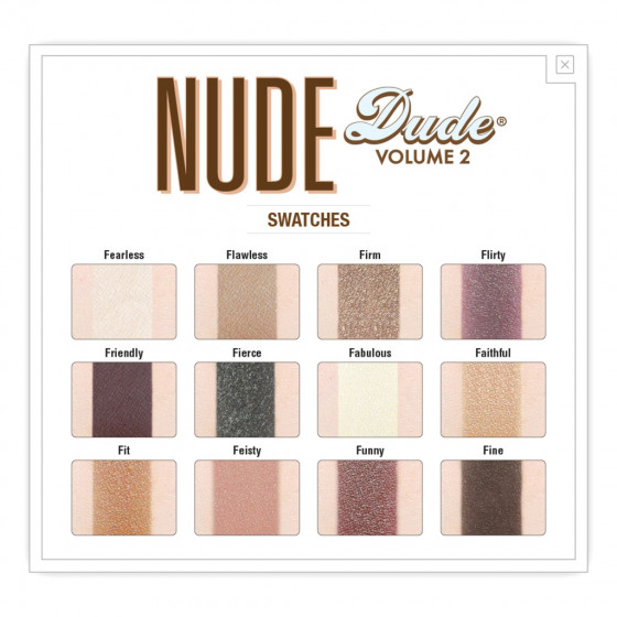 TheBalm Nude Dude Palette - Палетка тіней - 4