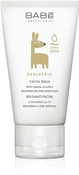 Babe Laboratorios Pediatric Facial Balm - Дитячий крем-бальзам для обличчя