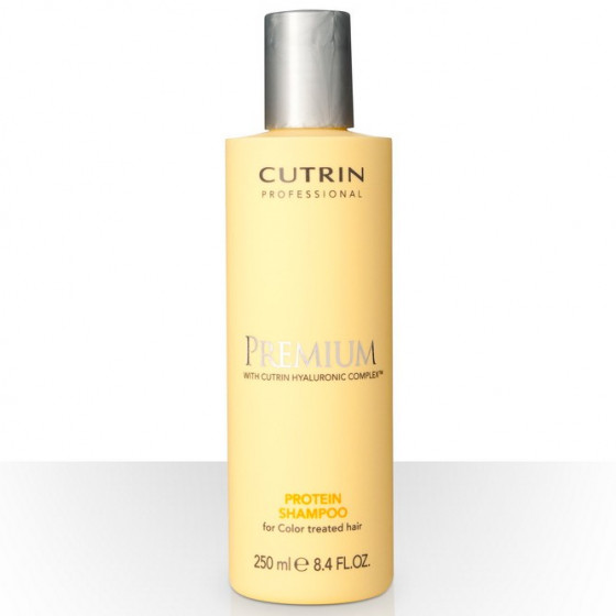 Cutrin Premium Protein Shampoo - Шампунь Protein-Відновлення для фарбованого волосся