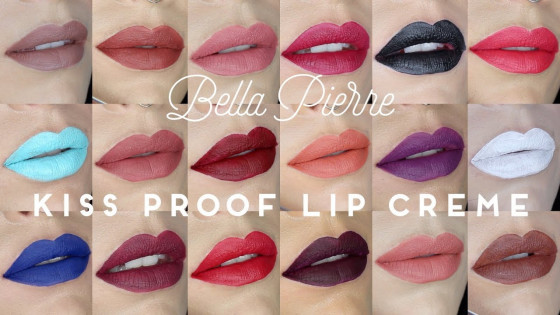 Bellapierre Kiss Proof Lip Creme - Рідка помада для губ - 3