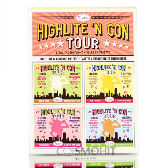 The Balm Palettes Highlite 'N Con Tour - Палітра хайлайтерів - 3