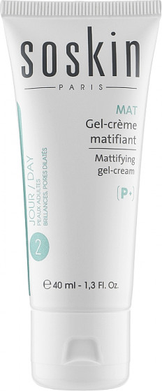 Soskin Mattifying Gel-Cream - Матуючий гель-крем для обличчя