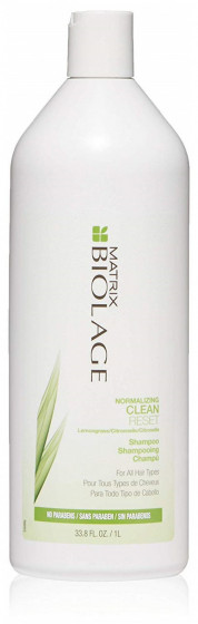 Matrix Biolage CleanReset Shampoo - Очищуючий шампунь для всіх типів волосся