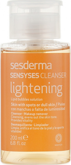 Sesderma Sensyses Lightening Cleanser - Освітлюючий очищающий лосьйон з ліпосомами