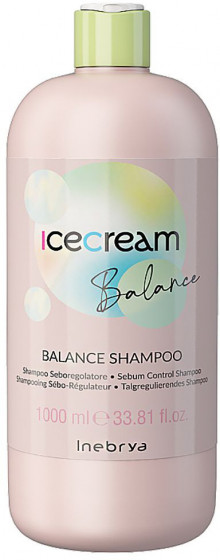 Inebrya Ice Cream Balance Shampoo - Шампунь для жирної шкіри голови