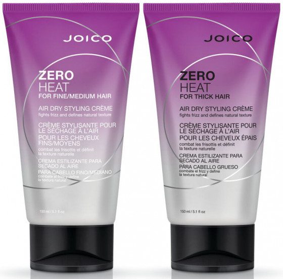 Joico ZeroHeat Air Dry Styling Crème for Fine/Medium Hair - Стилізуючий крем для тонкого і нормального волосся (без сушки) - 5