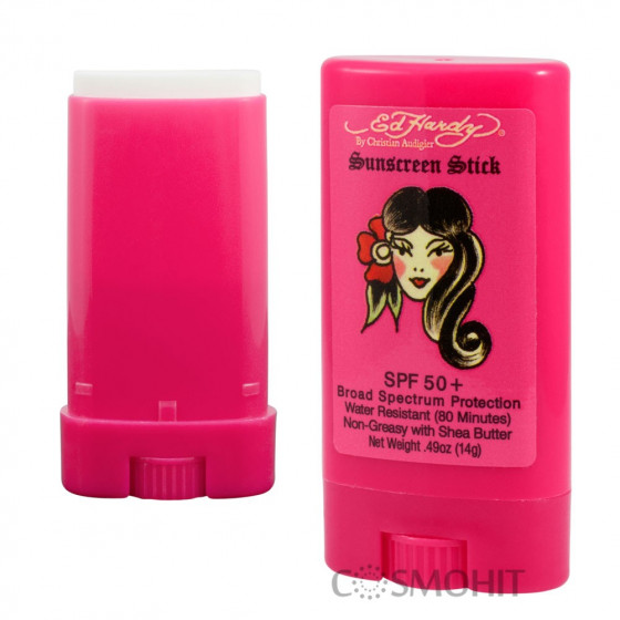 Ed Hardy SPF 50 Sun Shield Stick - Олівець для захисту татуювань в солярії і на сонці - 1