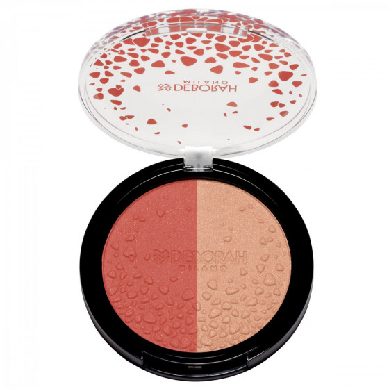 Deborah Duo Blush&Highlighter - Рум'яна і коректор 2-в-1