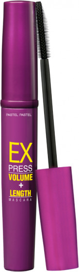 Pastel Express Volume Length Mascara - Туш для супероб'єму та подовження вій