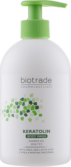 Biotrade Keratolin Body Wash - Гель для душу з сечовиною для сухої, чутливої ​​та схильної до алергії, шкіри