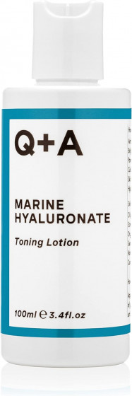 Q+A Marine Hyaluronate Toning Lotion - Тонізуючий лосьйон з гіалуроновою кислотою