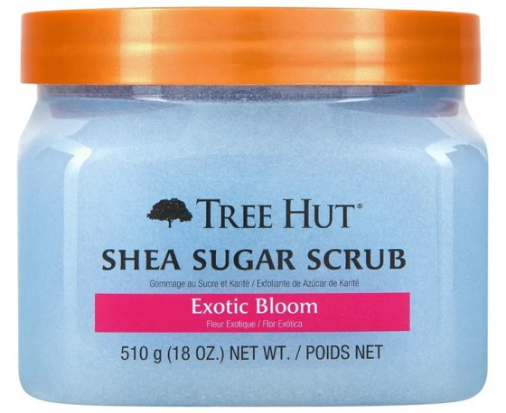 Tree Hut Exotic Bloom Sugar Scrub - Скраб для тіла з ароматом екзотичних квітів