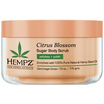 Hempz Citrus Blossom Herbal Sugar Body Scrub - Цукровий скраб для тіла Квіти цитруса