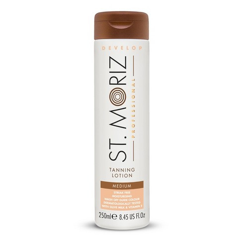 St. Moriz Instant Self Tanning Lotion Medium - Автозагар лосьйон (середній)