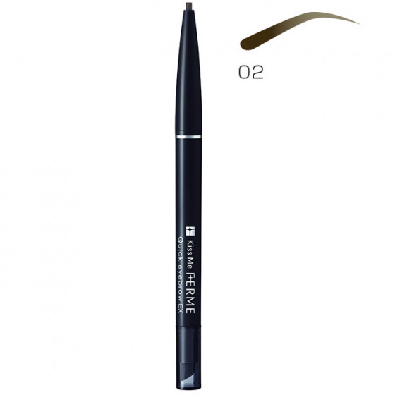 Isehan Ferme Quick Eyebrow Pencil - Олівець для брів - 1