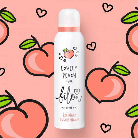 Bilou Lovely Peach Shower Foam - Пінка для душу "Прекрасний персик" - 2