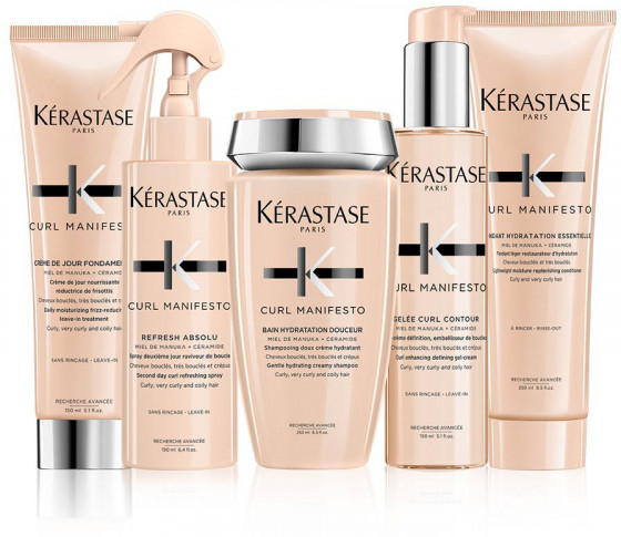 Kerastase Curl Manifesto Bain Hydratation Douceur - Зволожуючий шампунь-ванна для кучерявого волосся - 10