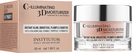 Instytutum C-Illuminating 3D Moisturizer - Зволожуючий крем з ефектом сяйва - 2