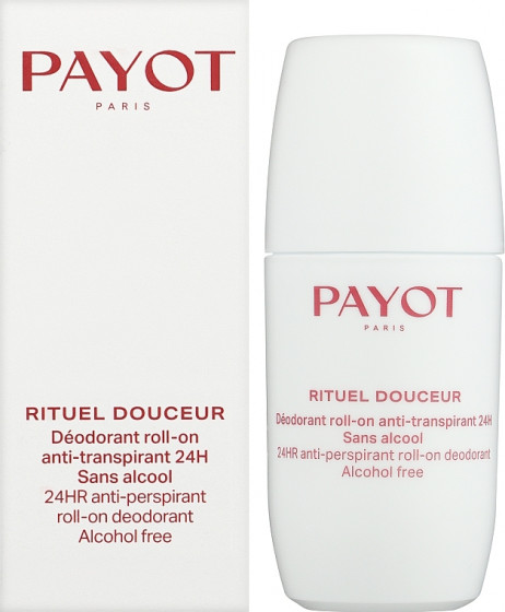 Payot Le Corps Deodorant Ultra Douceur Alcohol Free Roll On Deodorant - Кульковий дезодорант-антиперспірант - 1