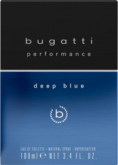 Bugatti Perfomance Deep Blue - Туалетна вода - 2