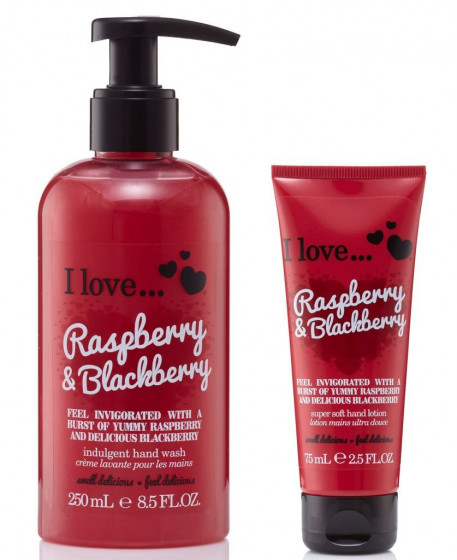 I Love Raspberry & Blackberry Super Soft Hand Lotion - Лосьйон для рук "Малина і ожина" - 1