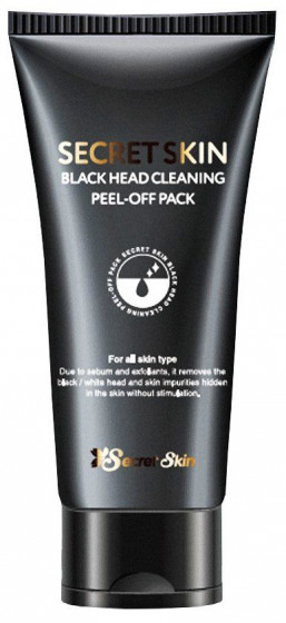 Secret Skin Black Head Cleaning Peel-Off Pack - Маска-плівка від чорних точок - 1