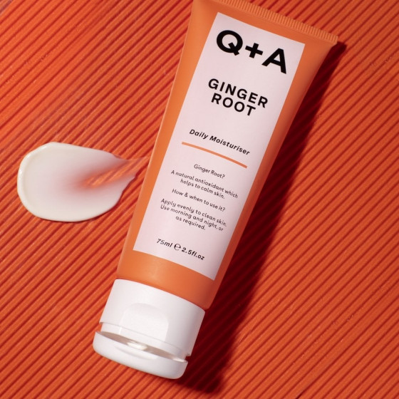 Q+A Ginger Root Daily Moisturiser - Зволожуючий крем на основі кореня імбиру - 2