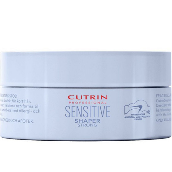 Cutrin Sensitiv Fragrance Free Shaper Strong - Моделююча паста сильної фіксації без аромату