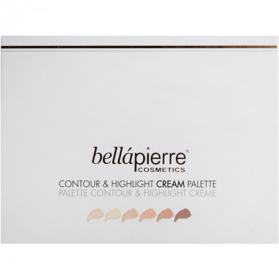 Bellapierre Contour & Highlight Cream Palette - Кремова палетка для скульптування обличчя - 1