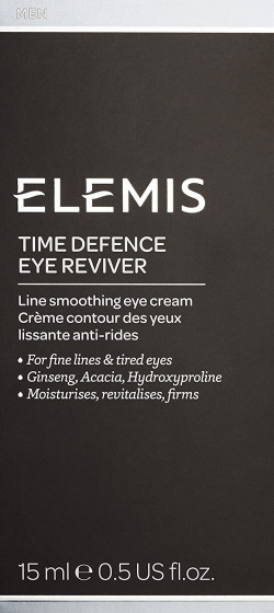 Elemis Men Time Defense Eye Reviver - Чоловічий гель для зони навколо очей "Заряд енергії" - 1