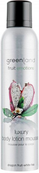 Greenland Fruit Emotions Body Lotion Mousse Dragon Fruit-White Tea - Лосьйон-мус для тіла "Пітайя-Білий чай"