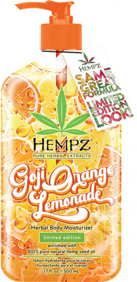 Hempz Goji Orange Lemonade Herbal Body Moisturizer - Молочко для тіла "Годжі і Апельсиновий Лимонад"