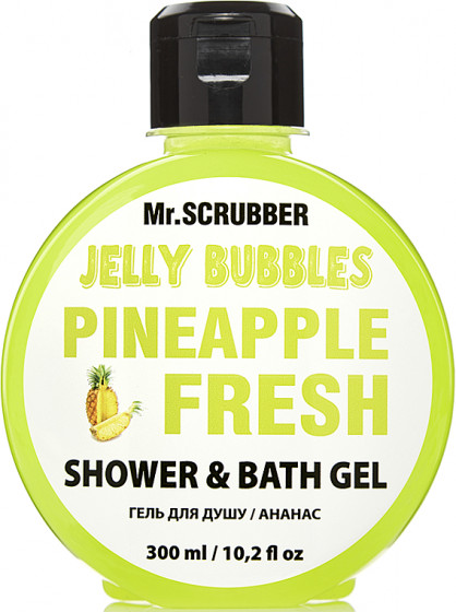 Mr.Scrubber Jelly Bubbles Shower & Bath Gel "Pineapple" - Гель для душу