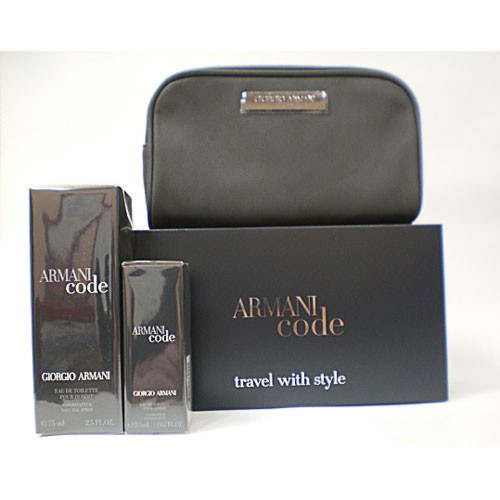 Giorgio Armani Armani Code - Подарунковий набір (EDT75+EDT20+косметичка)