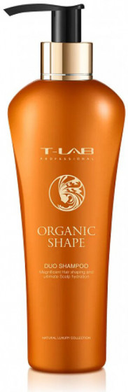 T-LAB Professional Organic Shape Duo Shampoo - Дуо-шампунь для розгладження та живлення волосся