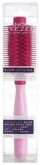 Tangle Teezer Blow-Styling Round Tool Small Pink - Малий круглий гребінець для укладання волосся феном - 1