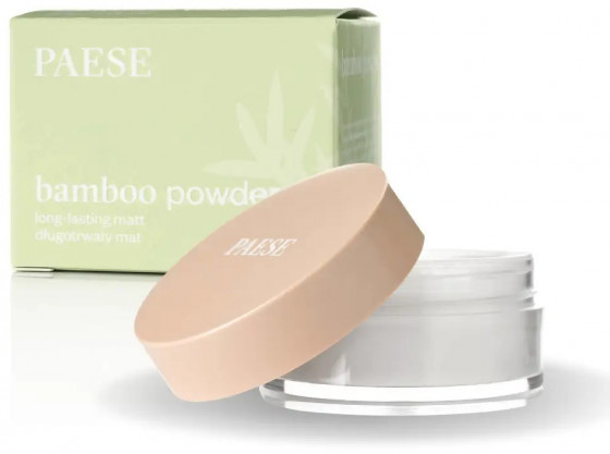 Paese Bamboo Loose Powder - Розсипчаста прозора бамбукова пудра - 1