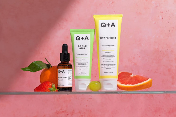 Q+A Grapefruit Cleansing Balm - Очищуючий бальзам для обличчя з грейпфрутом - 6